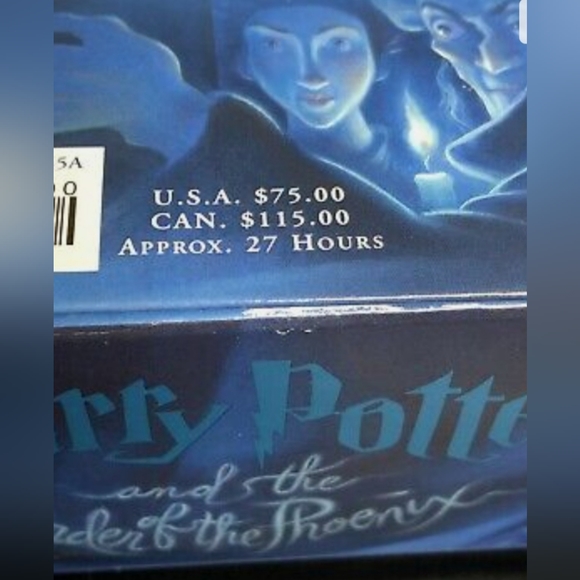 HARRY POTTER and the ORDER OF THE PHOENIX, JK ROWLING 23 CDs (27hours) - Picture 5 of 5